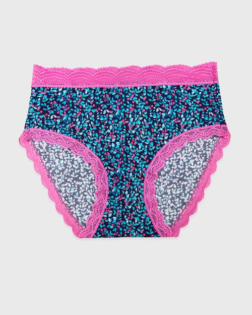 Stripe & Stare High Rise Knicker Four Pack In Animal Print