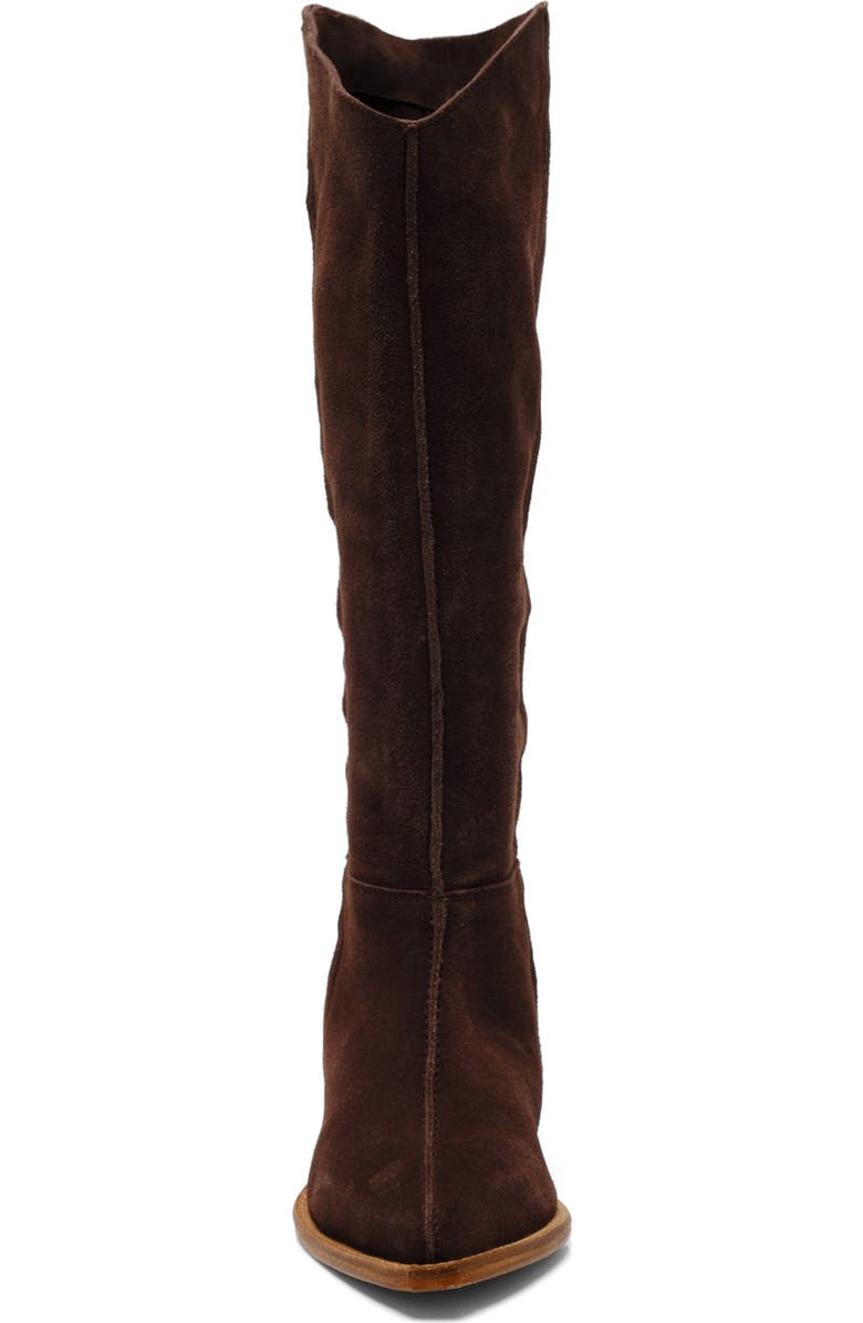 Free People Sway Low 2.0 Knee High Boot, Alternate, color, Fudgesicle