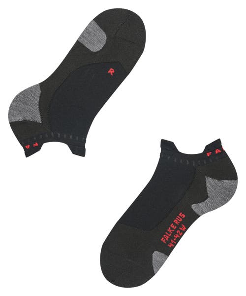 Falke Ru5 Race Invisible Running Socks In Black