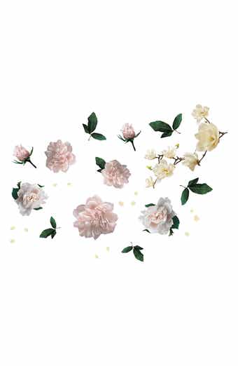 WALPLUS Magnolia & Roses Wall Decal