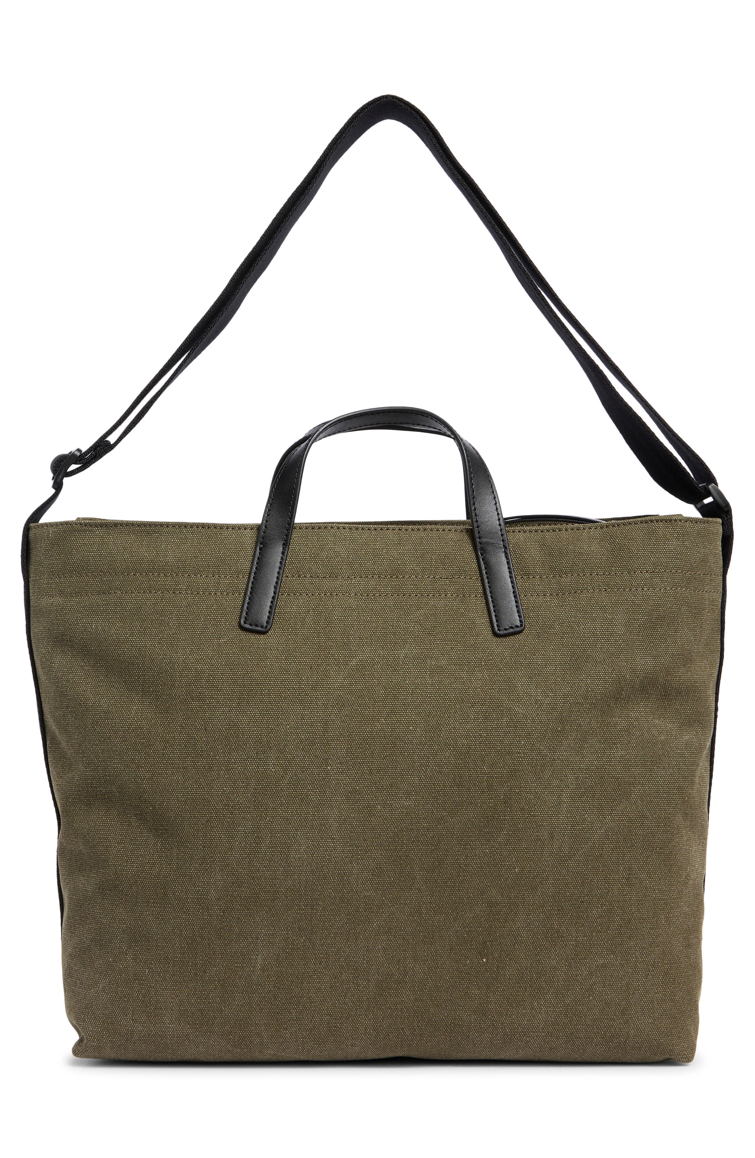 rag & bone Clinton Tote, Alternate, color, Forest