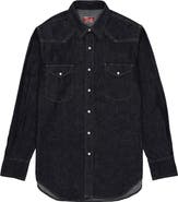 Fortela Jennyblu Indigo Rinse Denim Shirt