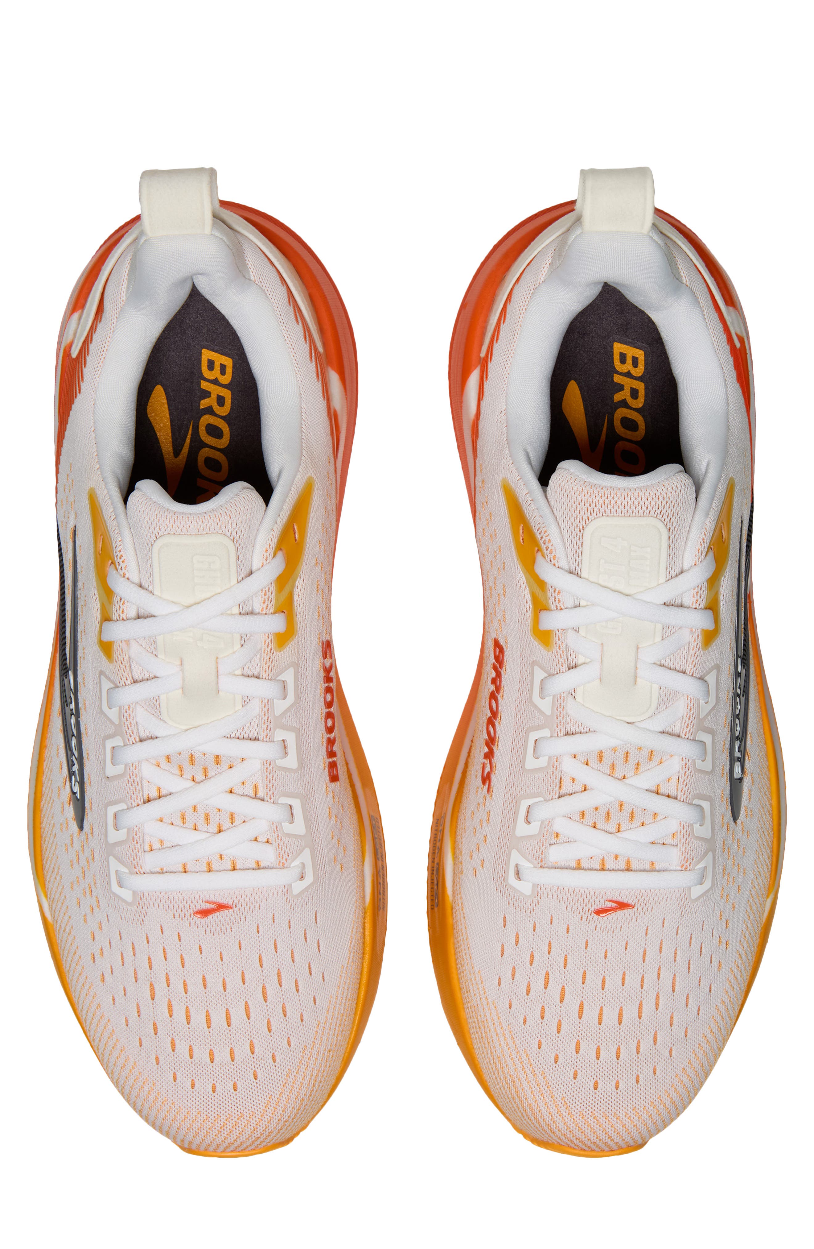 Ghost Max 4 Running Shoe, Alternate, color, WHITE/ ORANGE/ RED