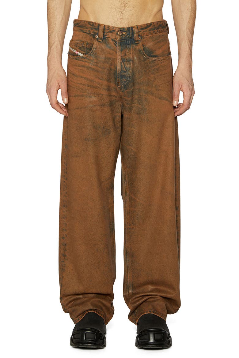 2001 D-Macro Relaxed Fit Coated Jeans (Men) | Nordstrom