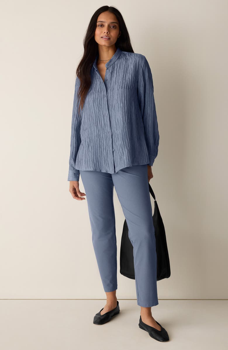 Eileen Fisher Slim Ankle Pants, Alternate, color, Flint