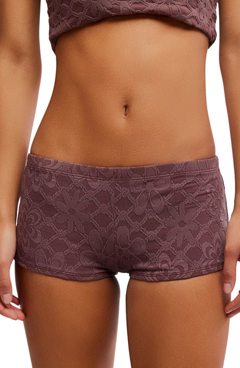 Dixie Jacquard Shortie Bikini Bottoms