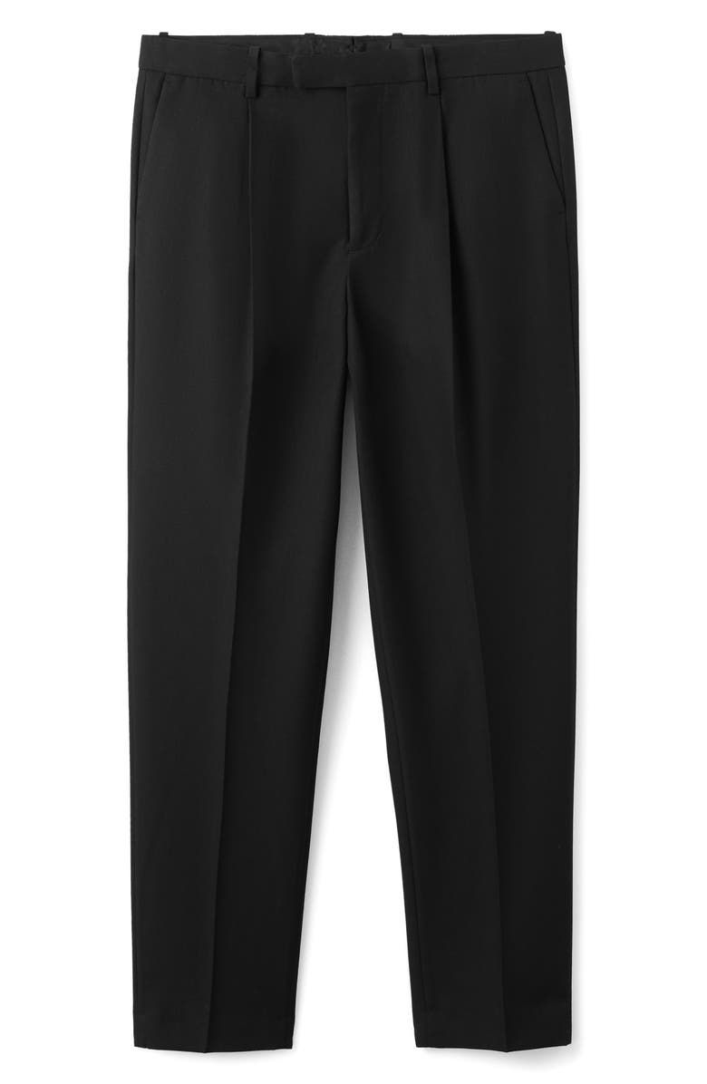 MANGO Regular Fit Pleated Pants, Alternate, color, 