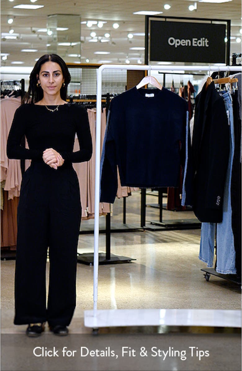 Stripe Intarsia Knit Sweater, sales video thumbnail