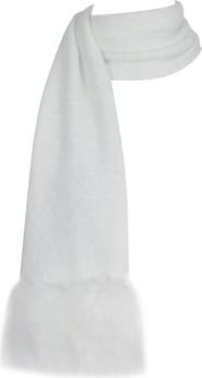 Miss Circle Selma Wool-Blend Ribbed Knit Scarf