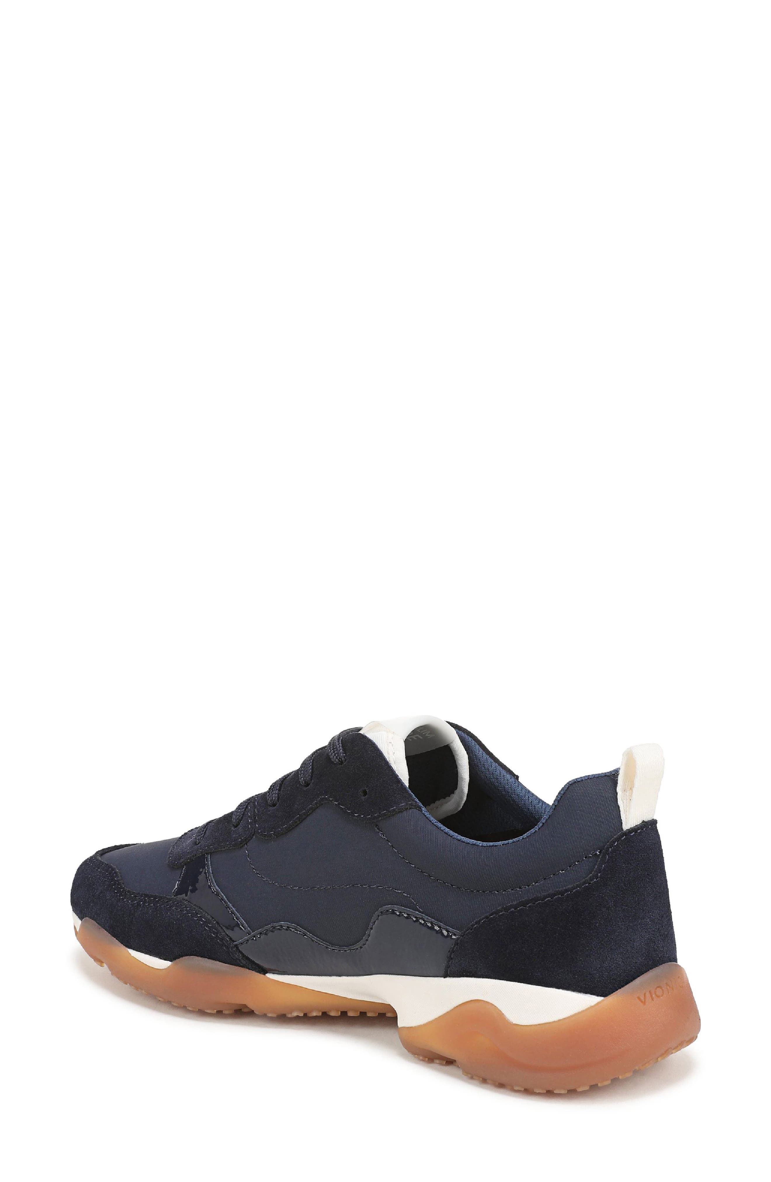 Walk Slim Glide Sneaker, Alternate, color, NAVY BLAZER SUEDE