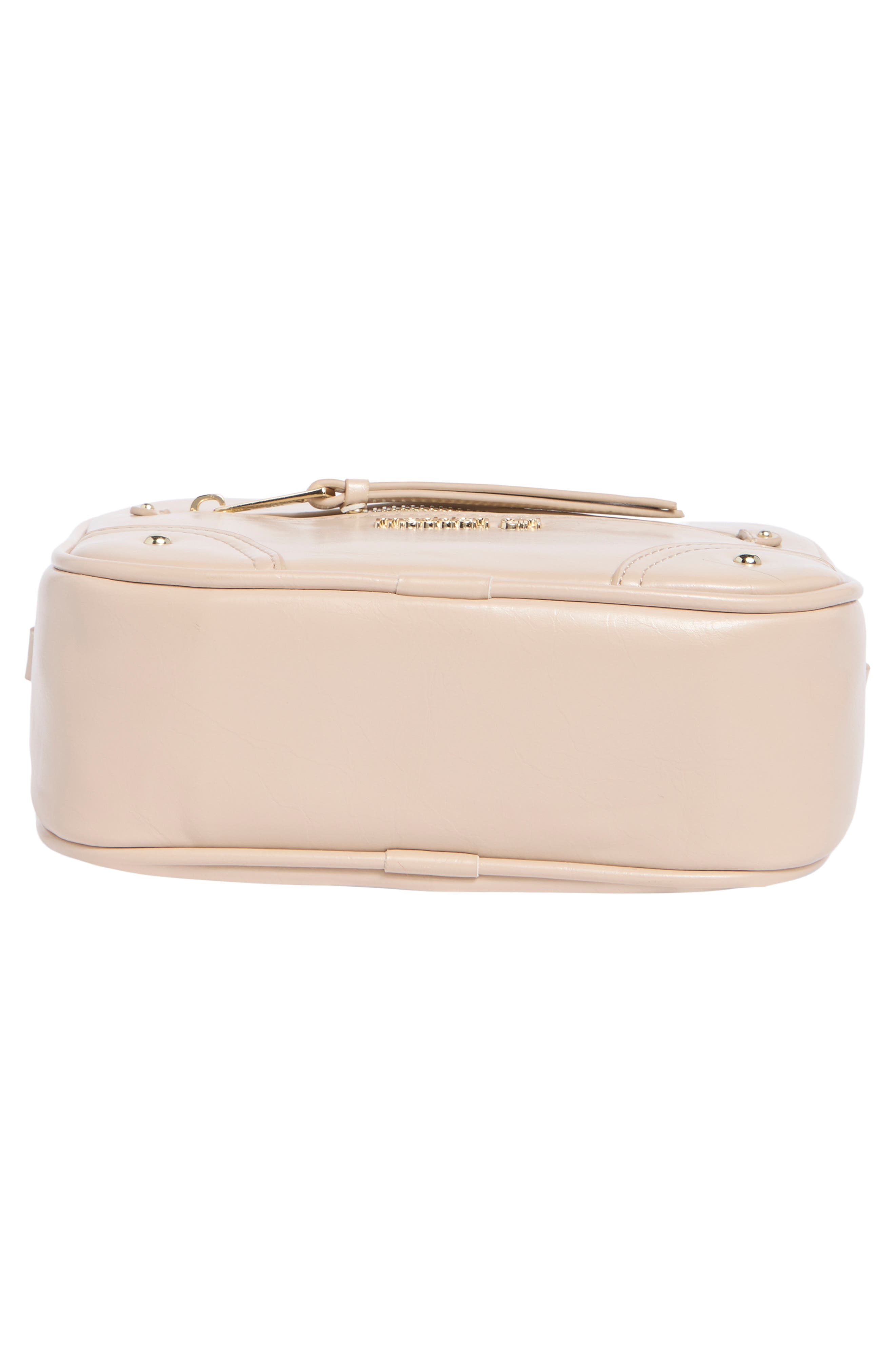 Madden Girl Kids' Faux Leather Camera Bag, Alternate, color, Taupe