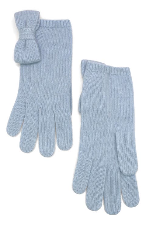 Bow Cashmere Gloves
