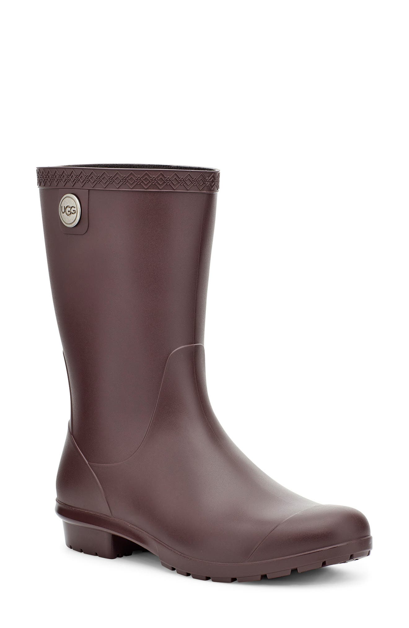 Sienna Rain Boot, Main, color, LODGE RUBBER