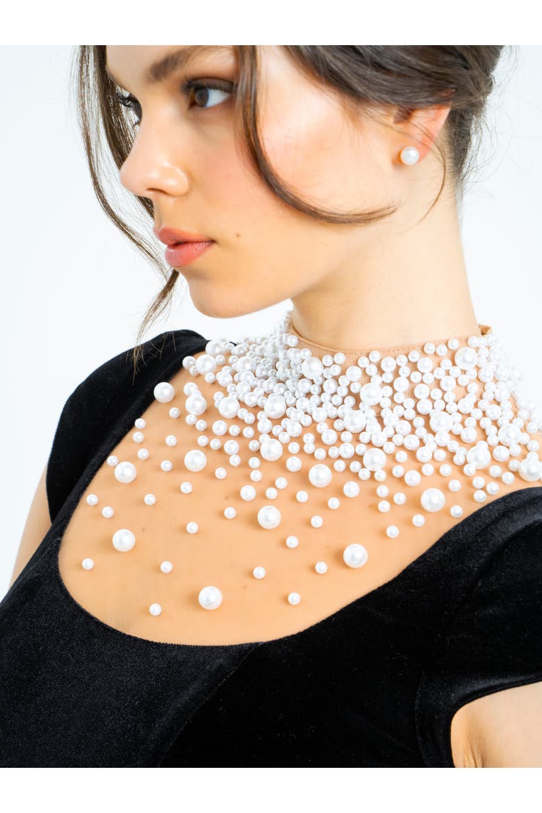 Freshwater Pearl Vermeil Studs, Alternate, color, White