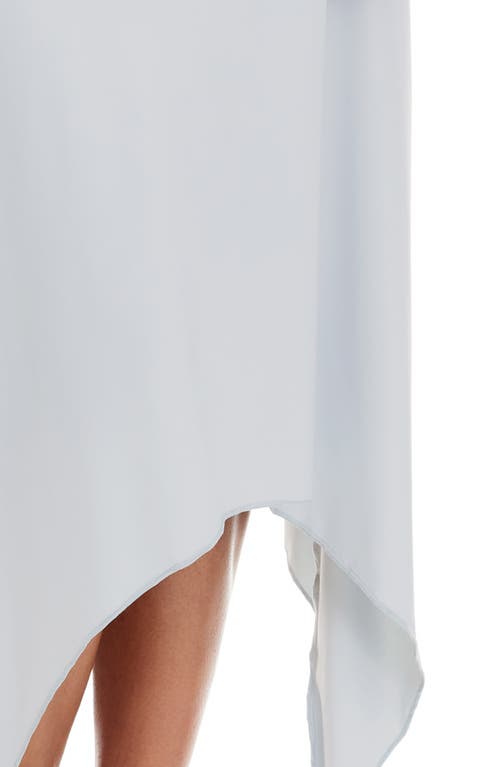 Lioness Cherie Asymmetric Midi Skirt In Smoke