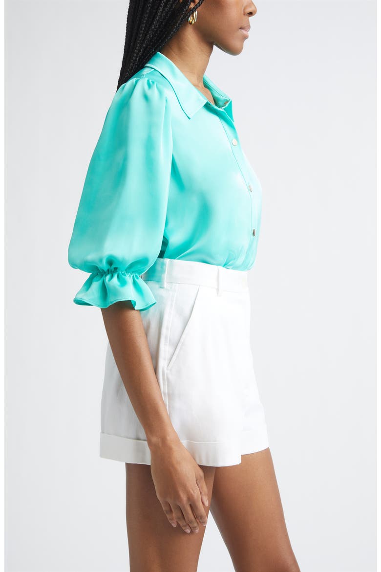 Dina Matte Satin Bodysuit, Alternate, color, JADE