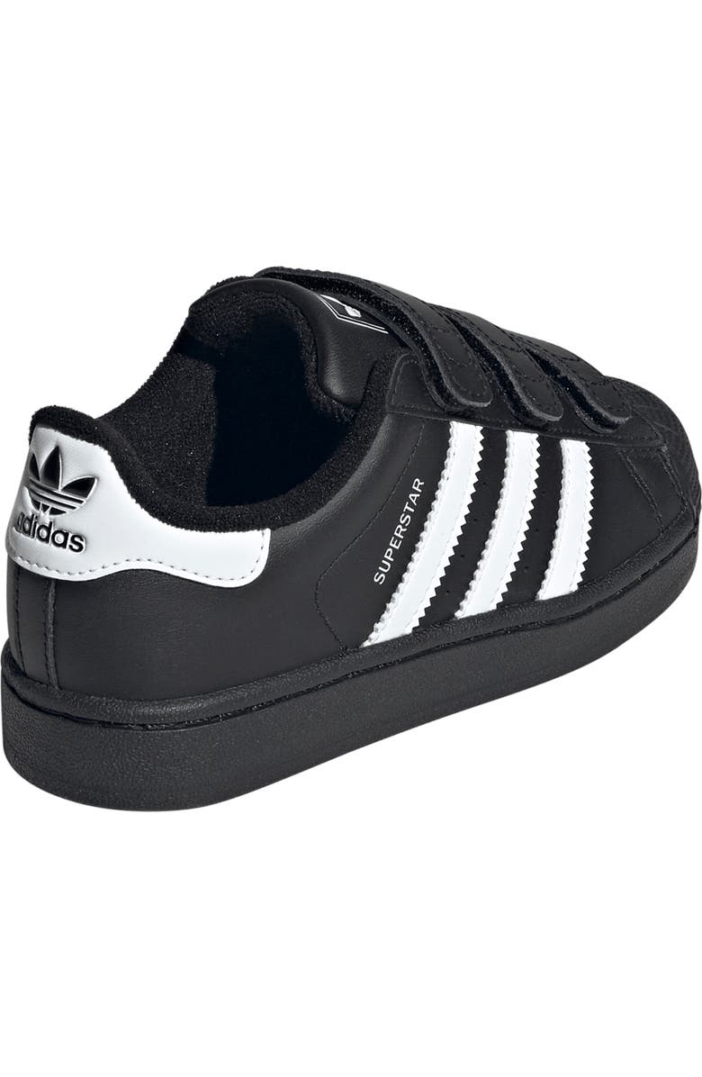 adidas Kids' Superstar II CF C Sneaker, Alternate, color, Black/ White/ Black