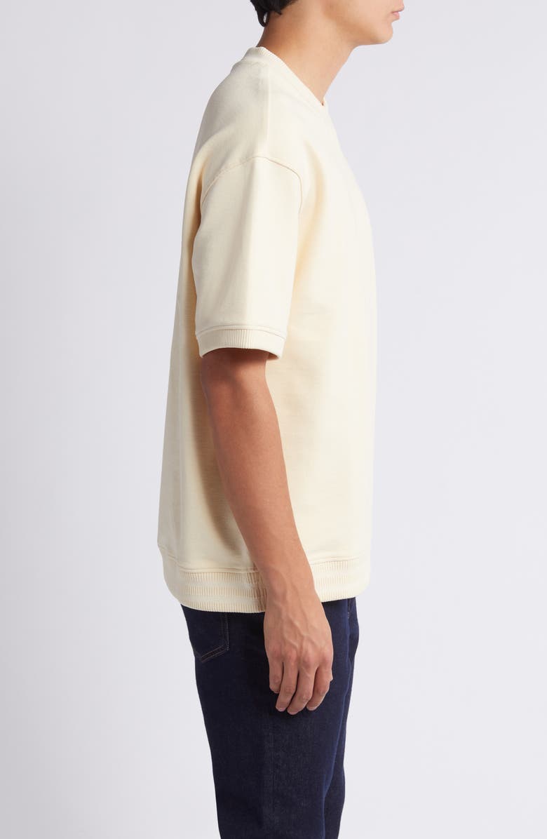 HUGO Dectaros Short Sleeve Sweatshirt, Alternate, color, 