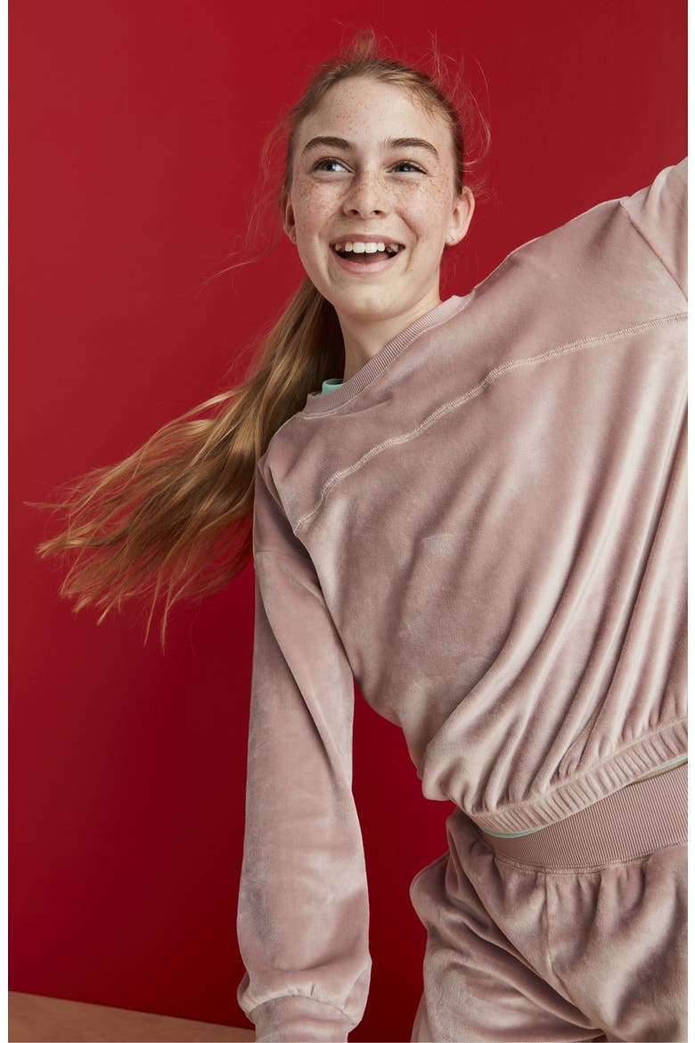 Kids' Cozy Active Pullover, Alternate, color, NAVY ECLIPSE