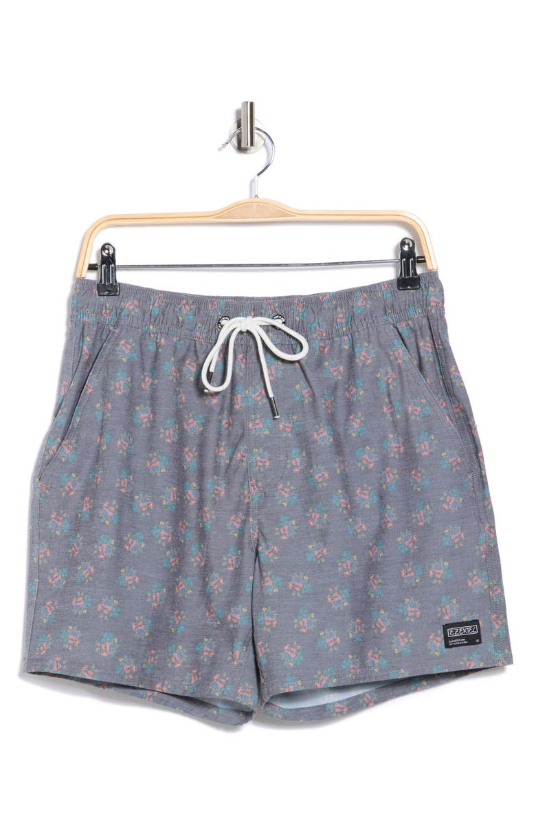 Ezekiel Barker Swim Shorts, Alternate, color, Black