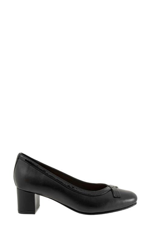 Trotters Devin Pump In Black