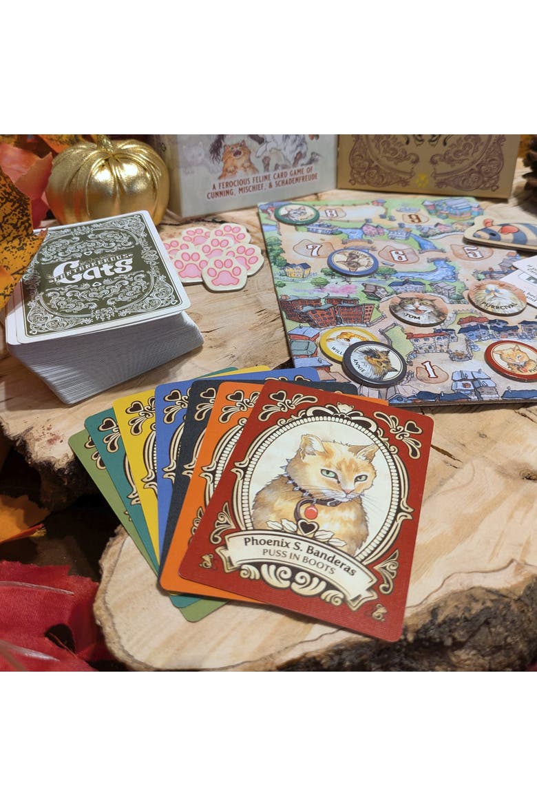 Cantankerous Cats 3rd Edition Card Game, Alternate, color, Multicolored