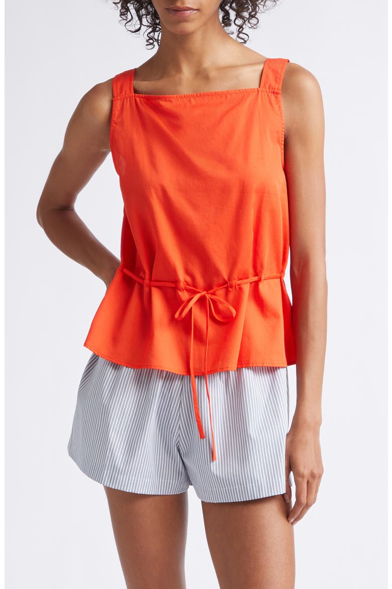 Yoko Drawstring Sleeveless Top, Main, color, FEU