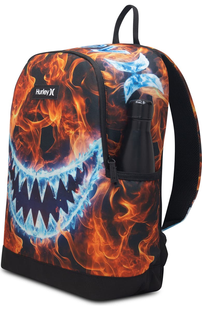 Hurley GFX Backpack, Alternate, color, Fire And Ice Smile