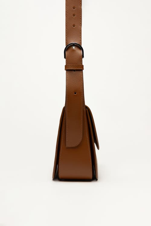 Want Les Essentiels De La Vie Want Les Essentiels Arch Smooth Leather Crossbody Bag In Cuero