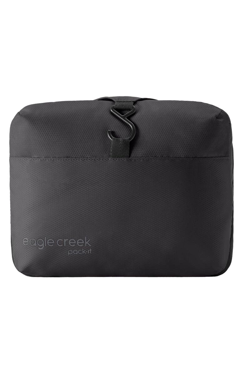 EAGLE CREEK Pack-It Hanging Toiletry Kit, Main, color, Black