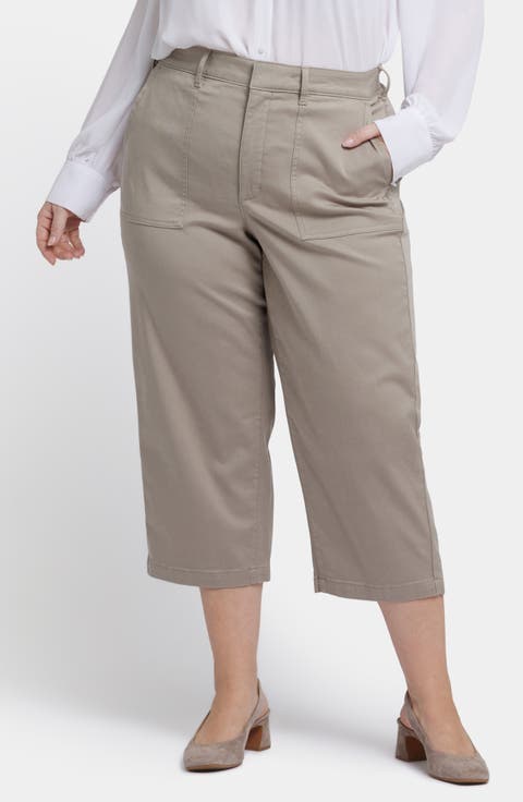Crop Utility Pants (Plus)