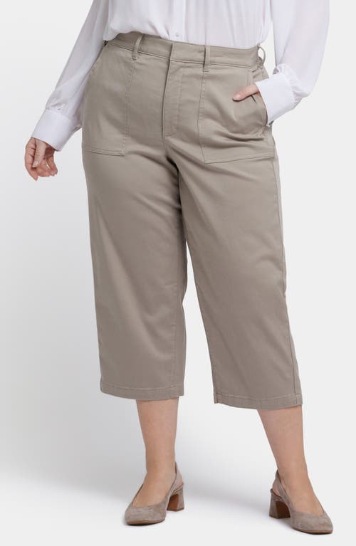 Nydj Crop Utility Pants In Saddlewood
