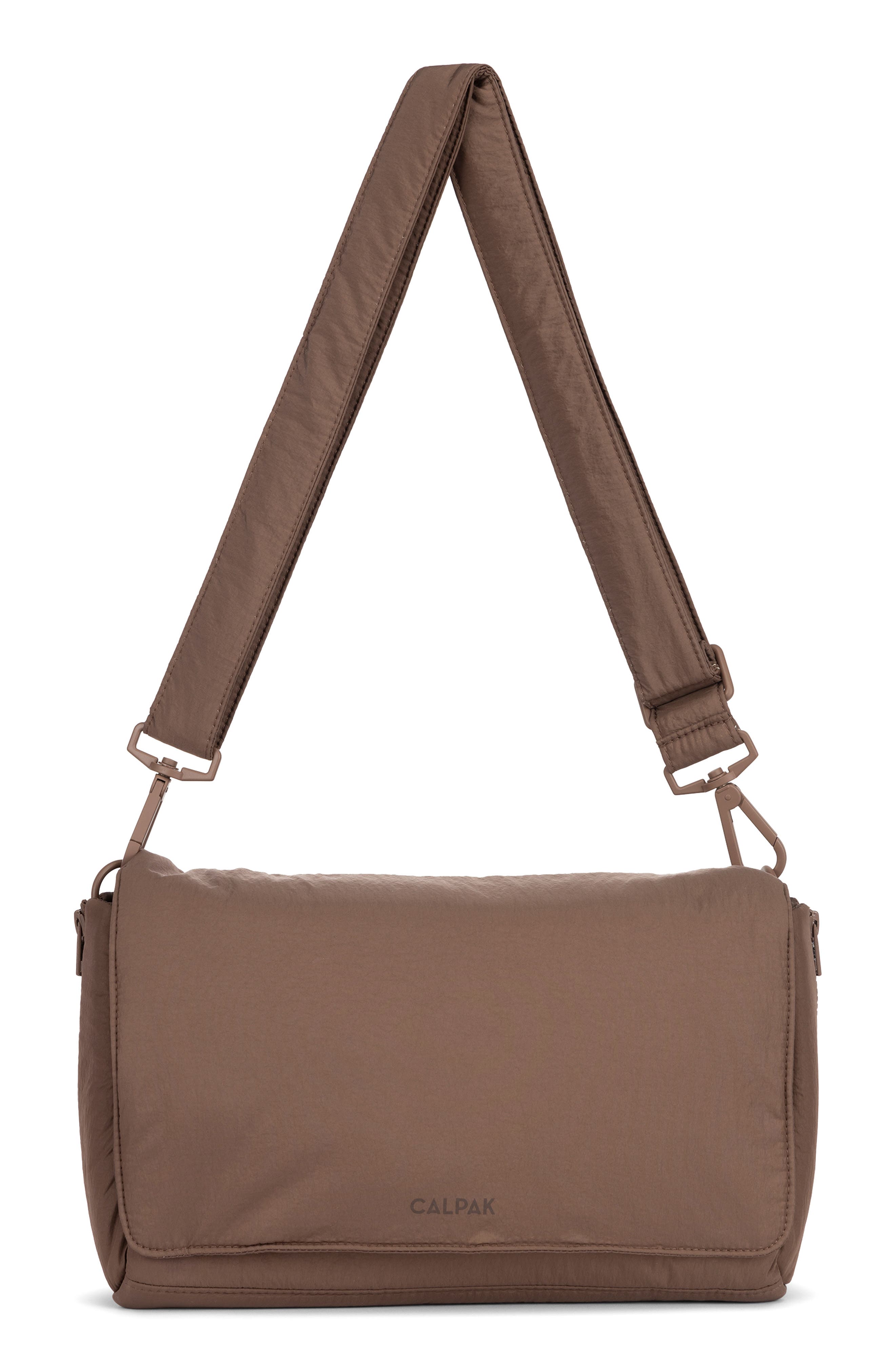 CALPAK Convertible Stroller Caddy Crossbody Bag, Main, color, Hazelnut