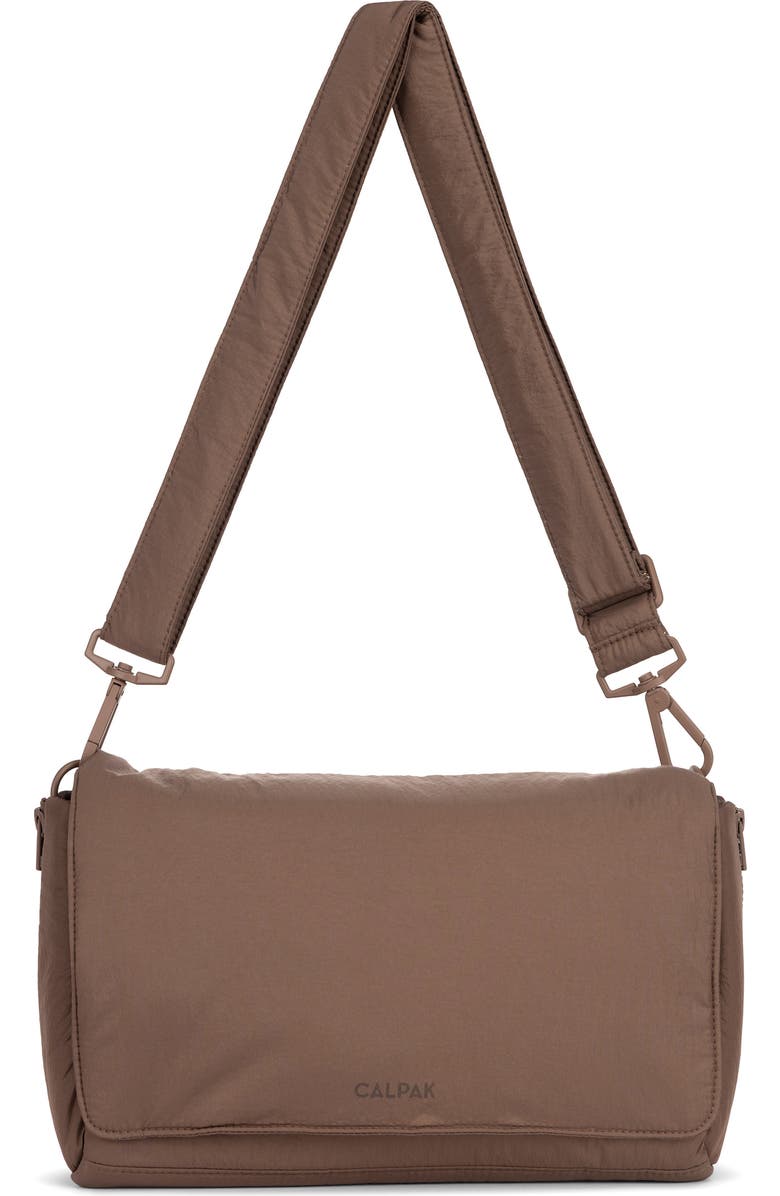 CALPAK Convertible Stroller Caddy Crossbody Bag, Main, color, Hazelnut