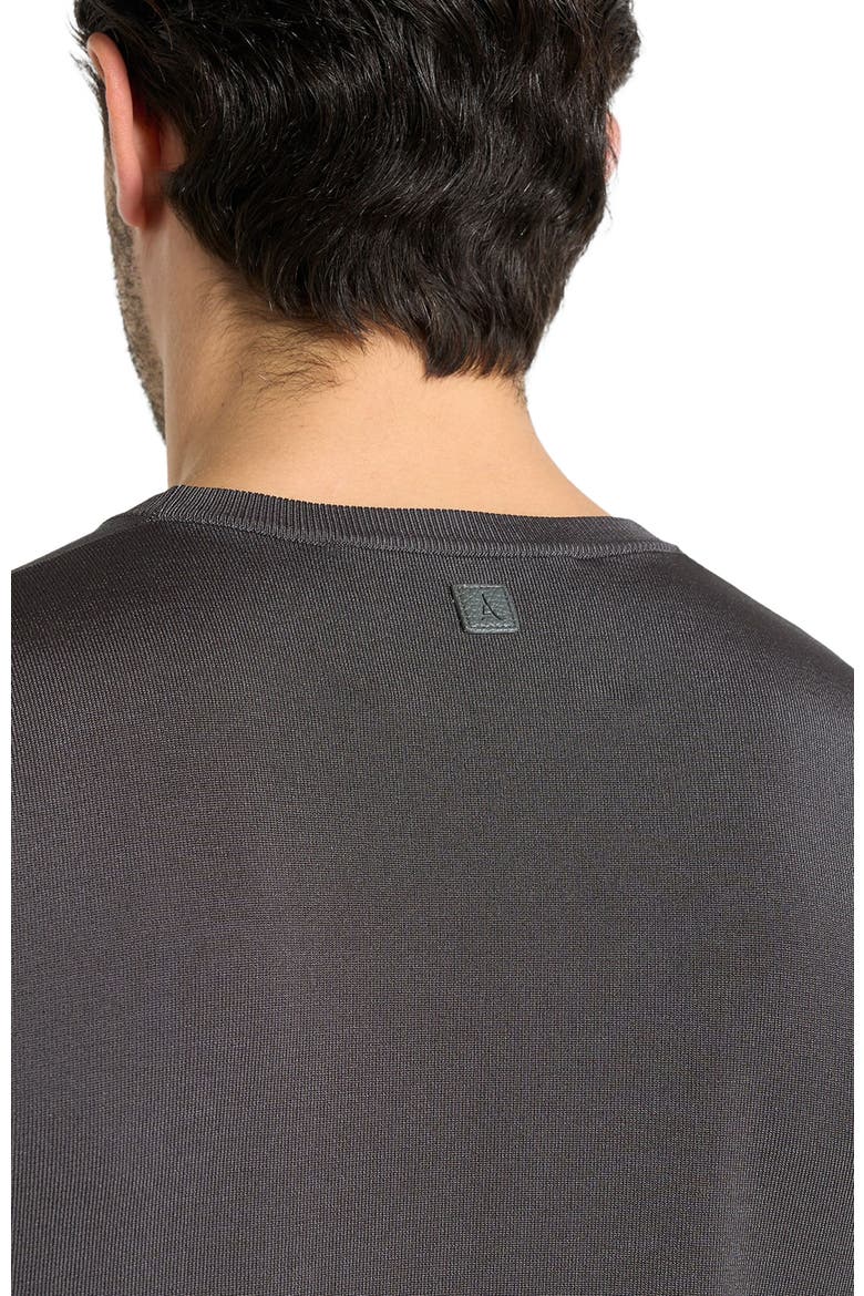 Ellis Luxe Knitted T-Shirt, Alternate, color, Grey