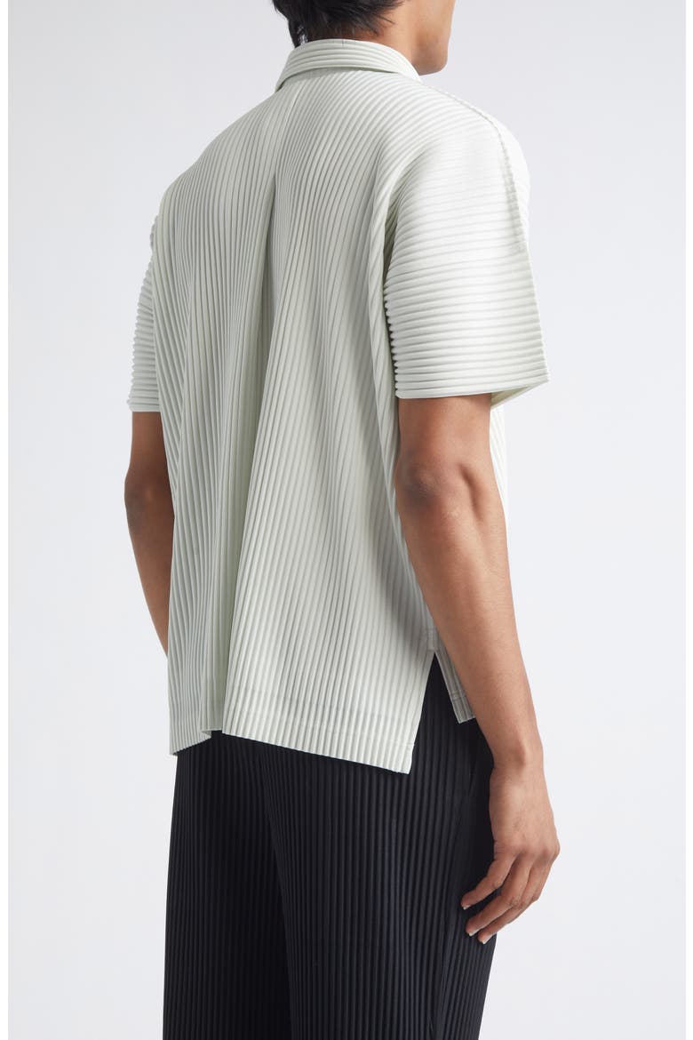 Homme Plissé Issey Miyake Monthly Colors May Pleated Camp Shirt