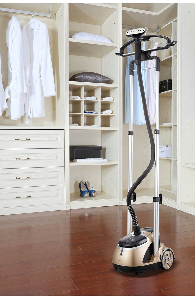 SALAV Gold Professional Dual Bar Garment Steamer, Main, color,