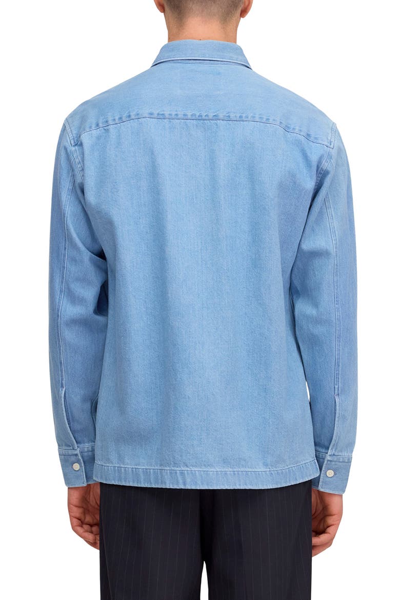 Freddy Denim Shirt, Alternate, color, BLUE DENIM