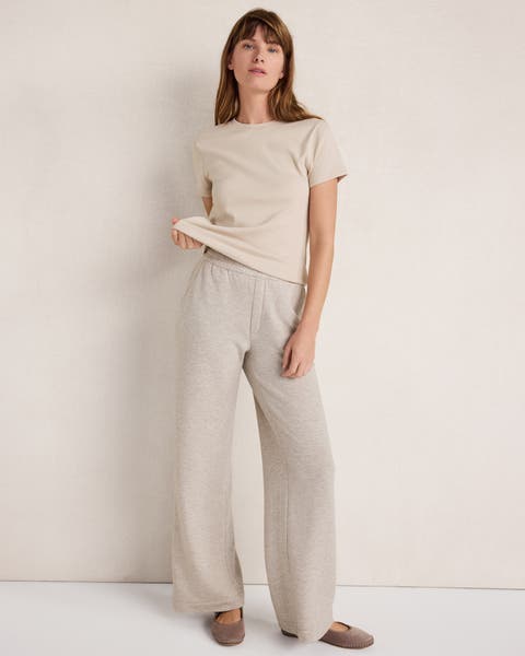 Fleece Wide Leg Pants