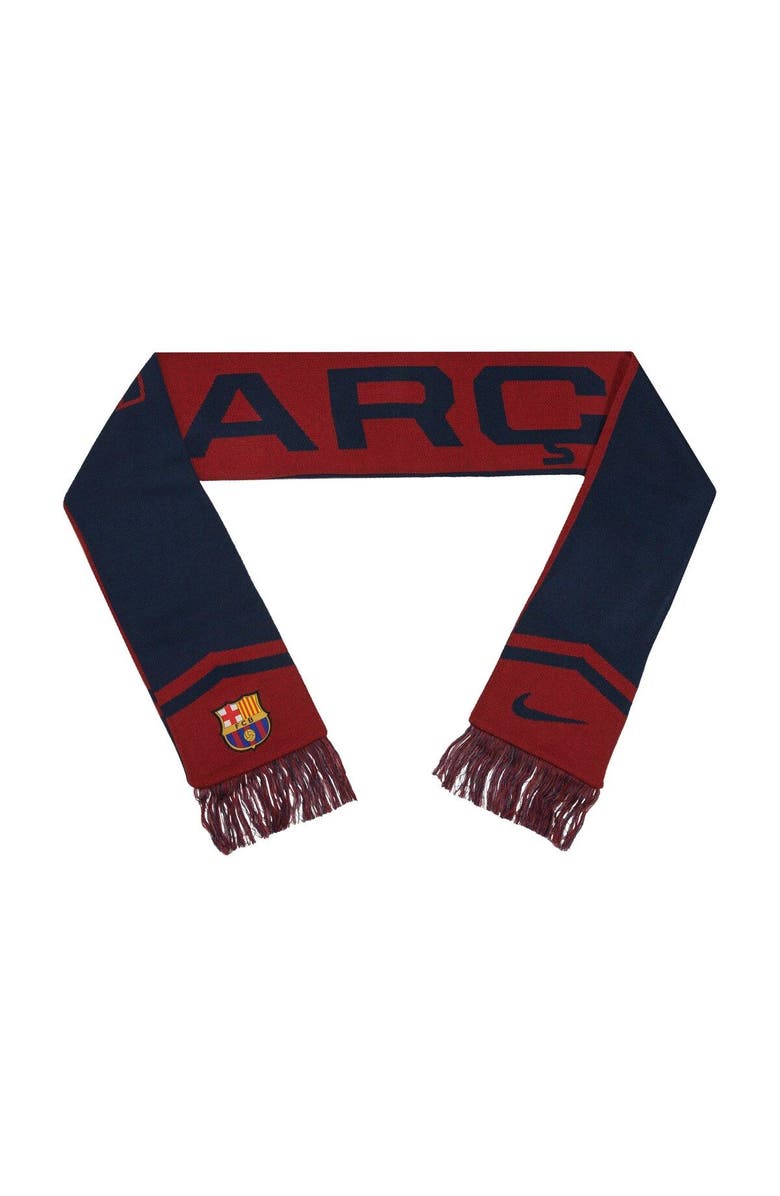 Nike Barcelona Local Verbiage Scarf, Alternate, color, Navy