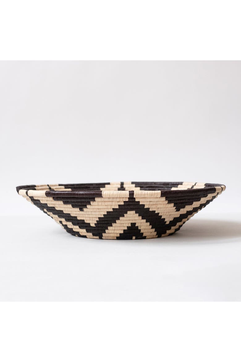 Large Layered Petal Basket, Alternate, color, Natural