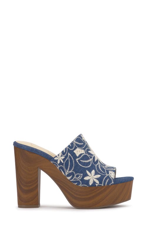 Jessica Simpson Shelbie Platform Sandal In Medium Blue