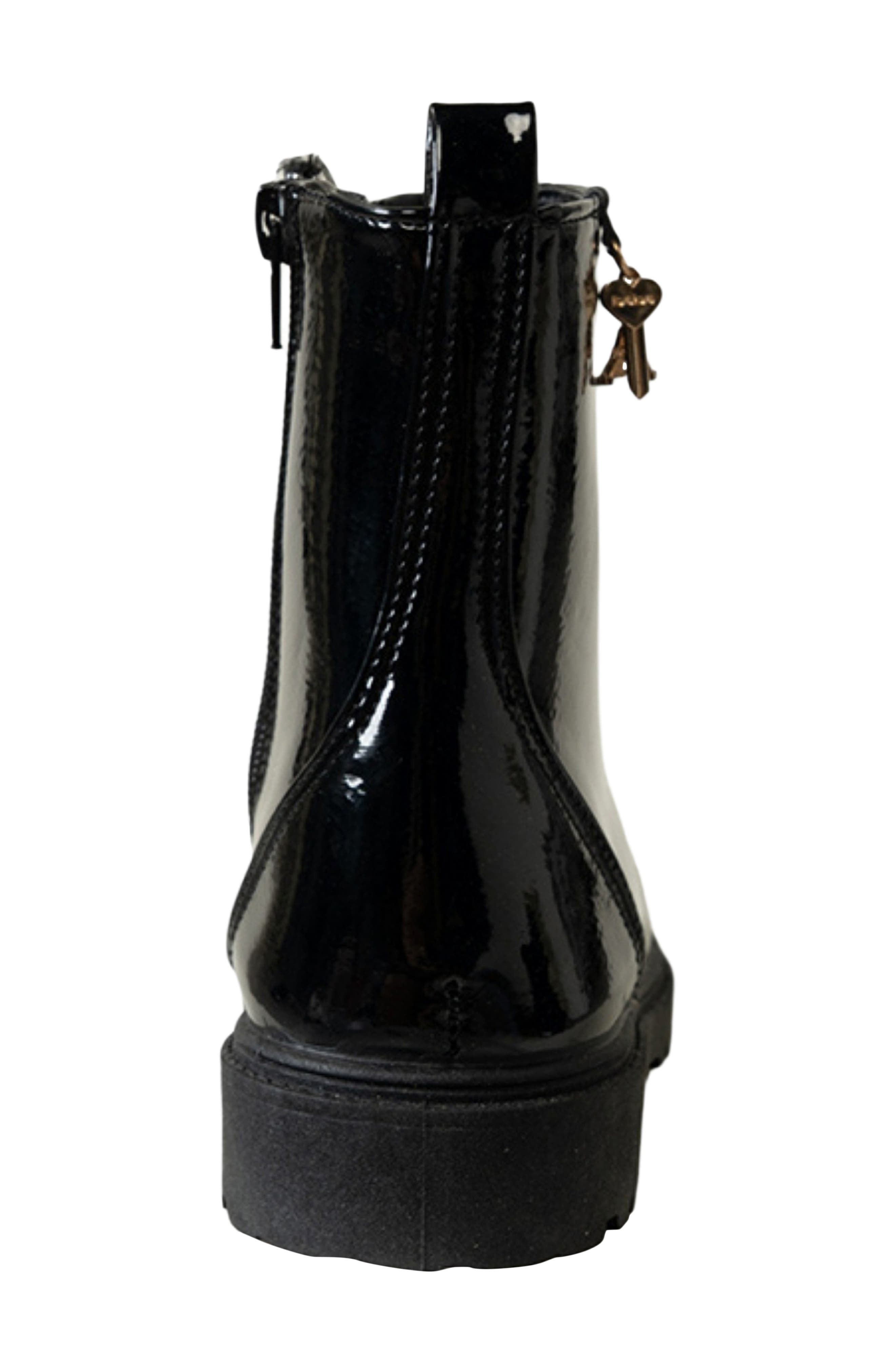 Kids' Lace Up Boot, Alternate, color, BLACK