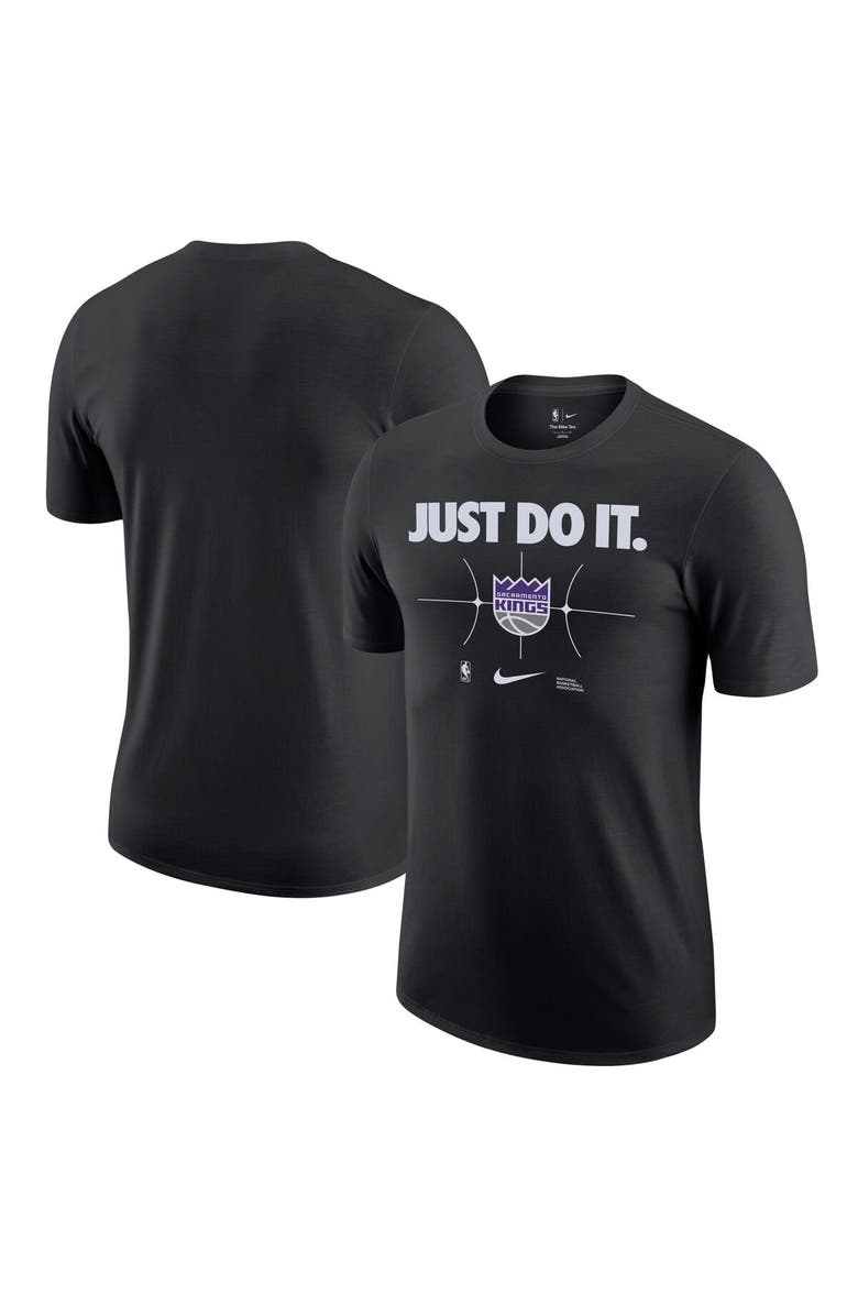 Nike Men's Nike Black Sacramento Kings Just Do It T-Shirt, Alternate, color, Black