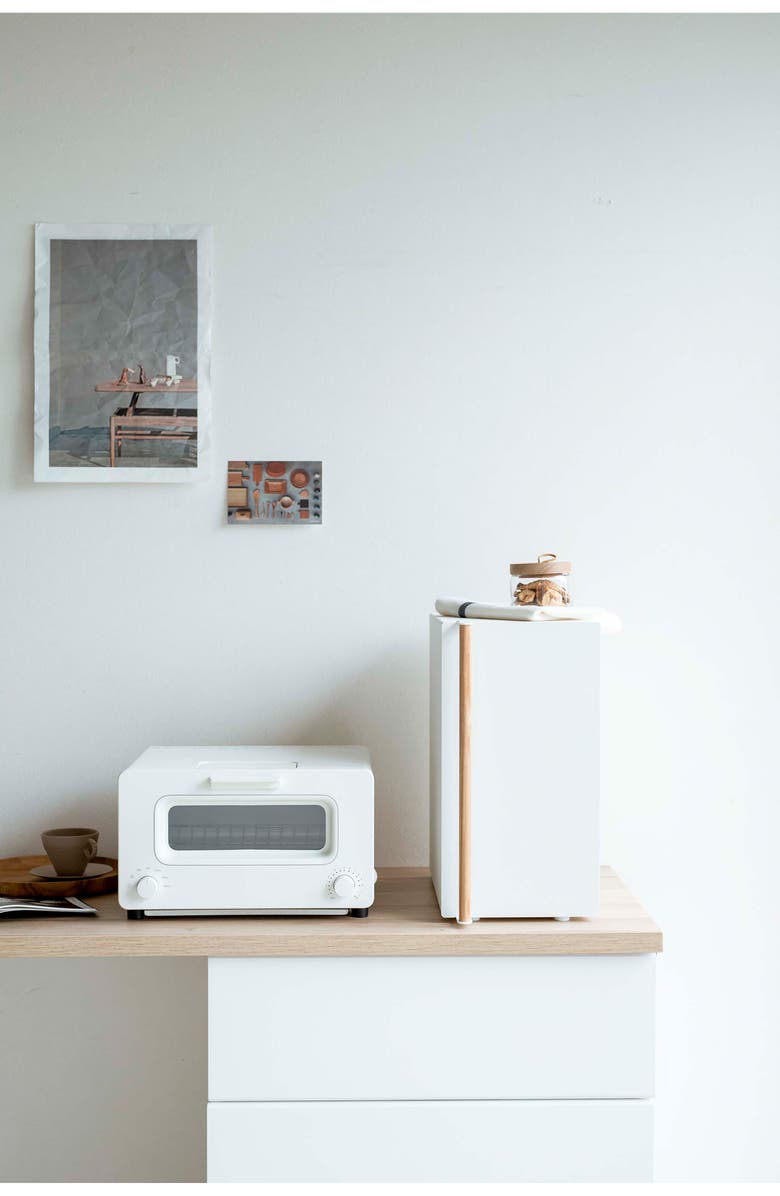 Yamazaki Vertical Bread Box, Alternate, color, White