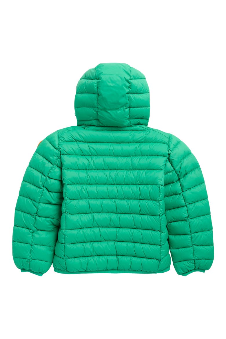 Kids' Dony Hooded Puffer Jacket, Alternate, color, JOLLY GREEN