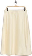 Renee C Polka Dot Print Maxi Skirt