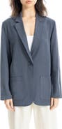 MAX STUDIO Single Button Blazer