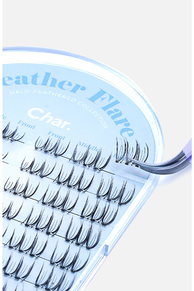 Halo Feathered Collection Pre-Glued 5 to 10 Days Wear Lashes, Alternate, color, Feather Flare