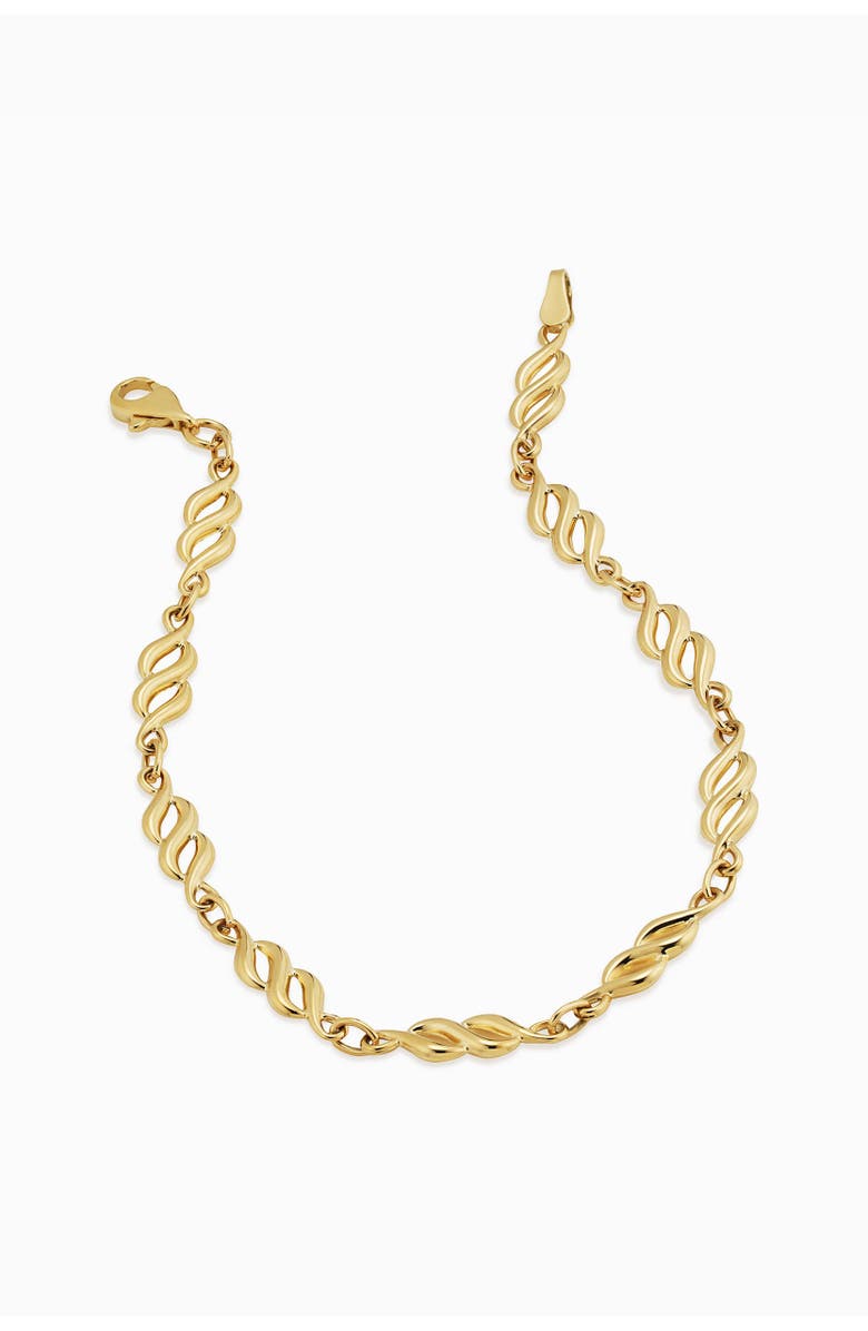 Oradina 10K Yellow Gold Revival Bracelet, Alternate, color, Yellow Gold